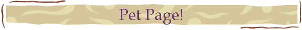 Pet Page!