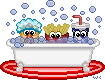 Rub-a-dub-dub!